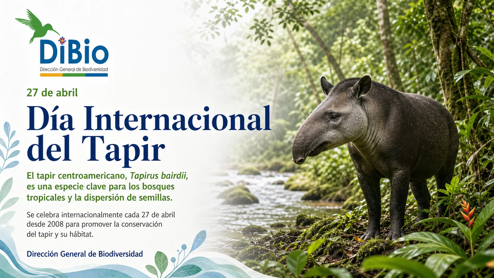 Día Internacional del Tapir